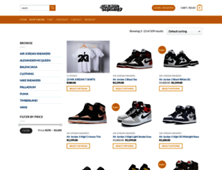 sneakerbrothers.co.za screenshot