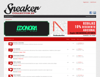 sneakercollector.es screenshot