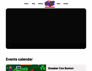 sneakercon.com screenshot