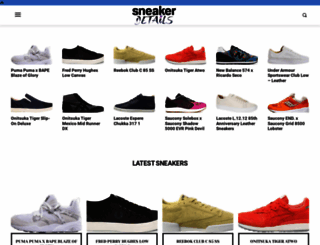 sneakerdetails.com screenshot