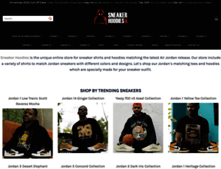 sneakerhoodies.com screenshot