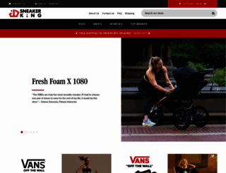sneakerking.com screenshot