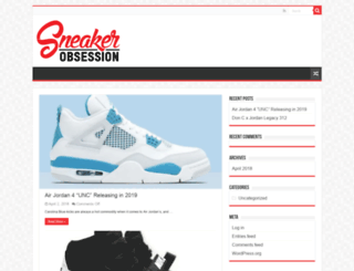 sneakerobsession.com screenshot