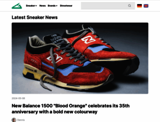 sneakers-magazine.com screenshot