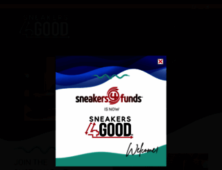 sneakers4funds.com screenshot