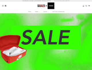 sneakerworldshop.com screenshot