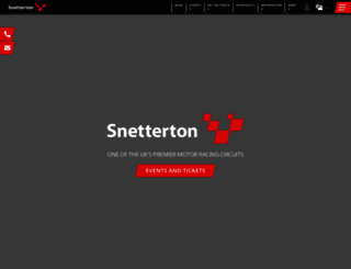 snetterton.co.uk screenshot