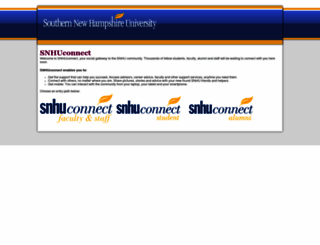 snhuconnect.com screenshot