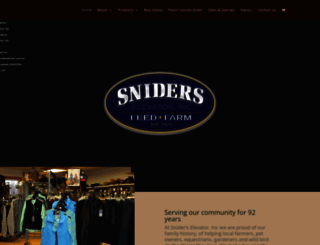 sniderselevator.com screenshot