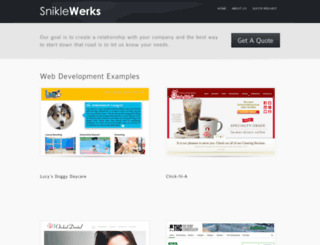 sniklewerks.com screenshot