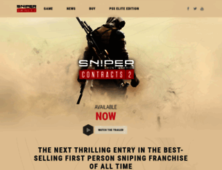 sniperghostwarrior2.com screenshot