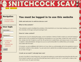 snitchcockscav.com screenshot
