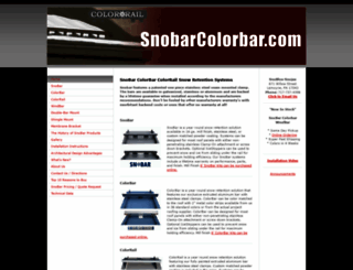 snobarcolorbar.com screenshot