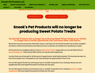 snookdog.com screenshot