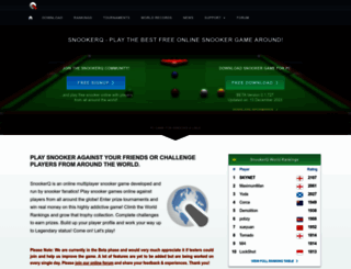 snookerq.com screenshot