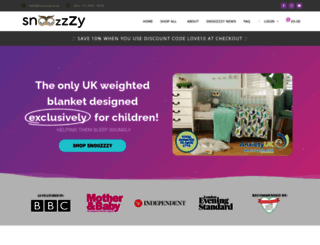 snoozzzy.co.uk screenshot