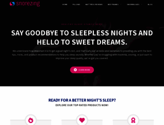 snorezing.com screenshot