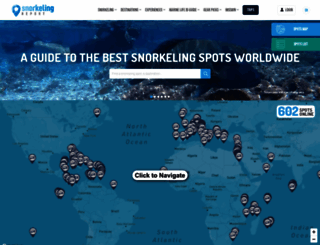 snorkeling-report.com screenshot