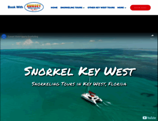 snorkelkeywest.com screenshot