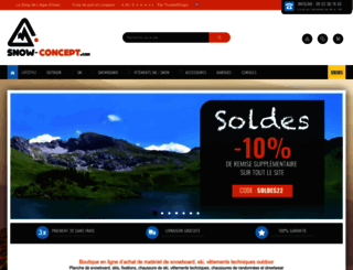 snow-concept.com screenshot