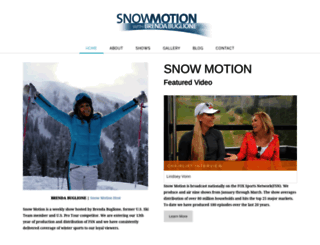 snow-motion.com screenshot