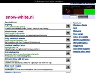 snow-white.nl screenshot