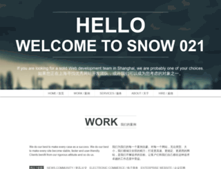 snow021.com screenshot