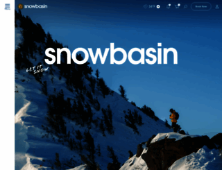 snowbasin.com screenshot