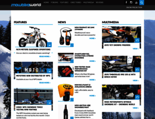 snowbikeworld.com screenshot