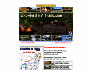 snowbirdrvtrails.com screenshot