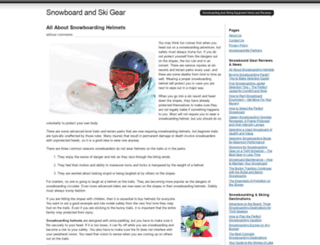 snowboardandskigear.com screenshot
