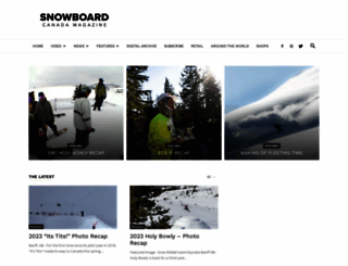snowboardcanada.com screenshot