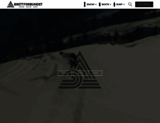 snowboardforbundet.no screenshot