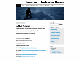 snowboardinstructor.wordpress.com screenshot