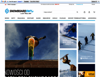 snowboardowy.pl screenshot