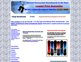 snowboardsskis.com screenshot