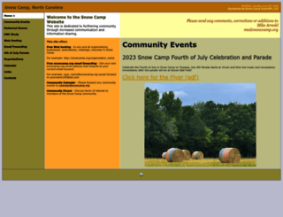 snowcamp.org screenshot