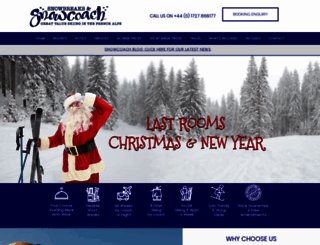 snowcoach.co.uk screenshot