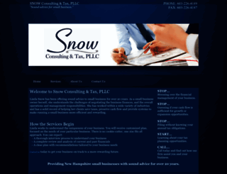 snowconsultingandtax.com screenshot