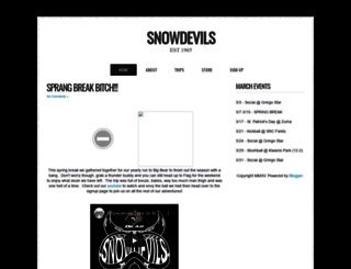 snowdevils.com screenshot