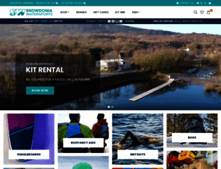snowdoniawatersports.com screenshot