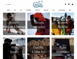 snowfox.com.au screenshot