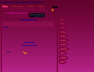 snowglobemania.com screenshot