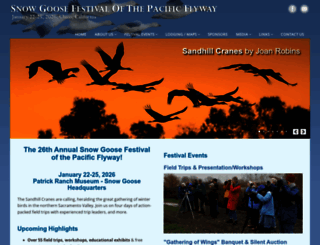 snowgoosefestival.org screenshot
