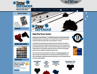 snowguardsmetalroofs.com screenshot
