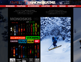 snowgunz.com screenshot