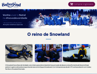 snowland.com.br screenshot
