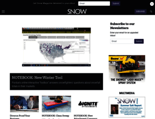 snowmagazineonline.com screenshot