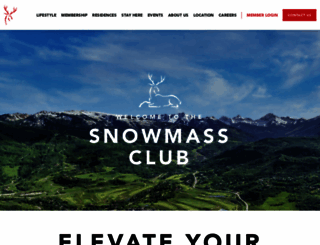 snowmassclub.com screenshot