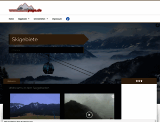 snowpage.de screenshot